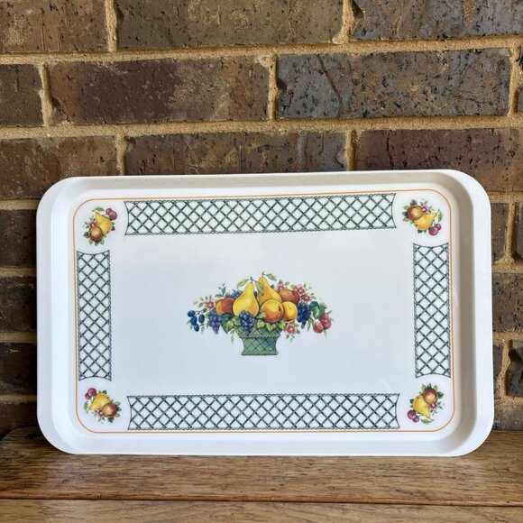 Villeroy & Boch Basket Plastic Melamine Serving Tray Made In Italy 11.5"x18.75" - Picture 1 of 5